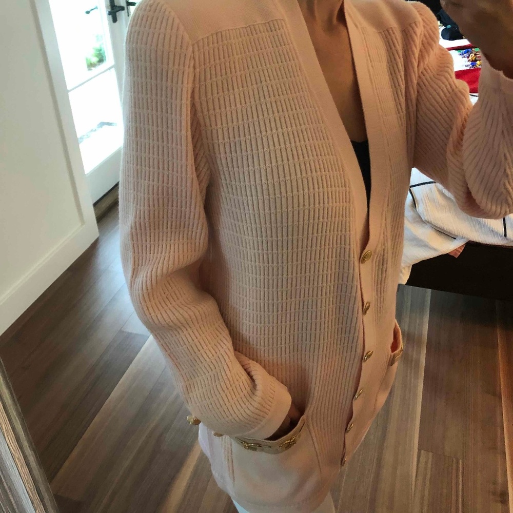 Worldly Things Soft Pink Cardigan